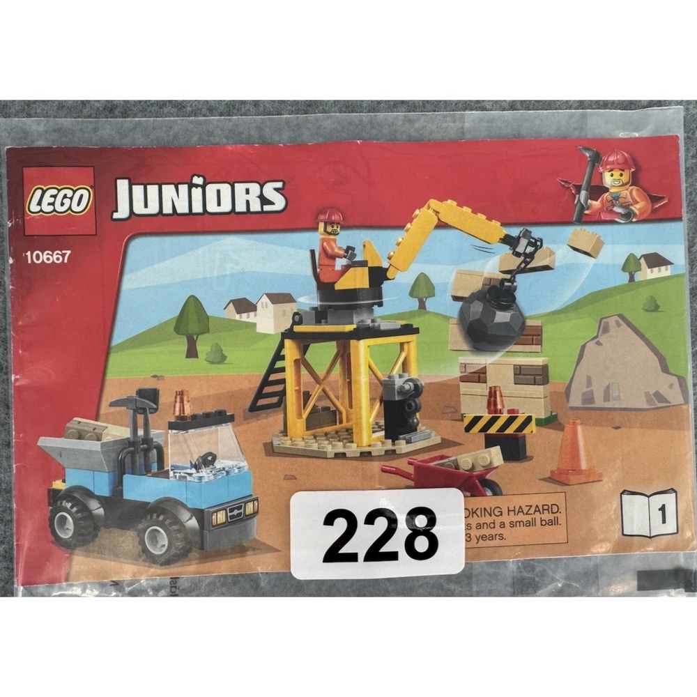 LEGO 10667 Juniors Construction Instruction Manual Only OEM Original